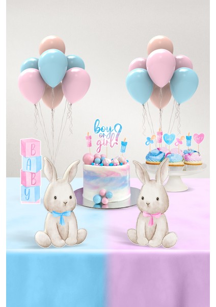 Cinsiyet Partisi Seti - Little Bunny - Mini