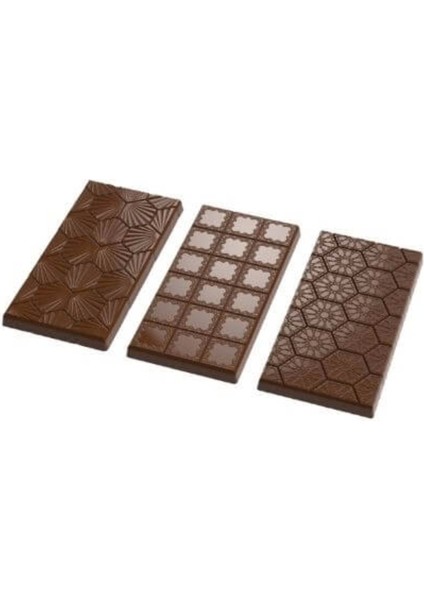 Polikarbon Tablet Çikolata Kalıbı 100 gr | Cm-3808