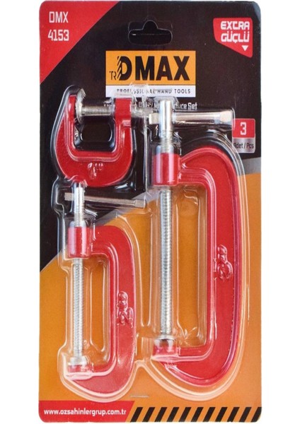 Mengene Seti 3 Pcs DMAX4153