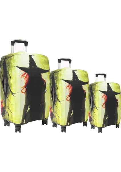 126 Witch 2 Valiz / Bavul Büyük, Orta, Kabin Boy Kılıf Seti - 126 Witch 2 fiyatları