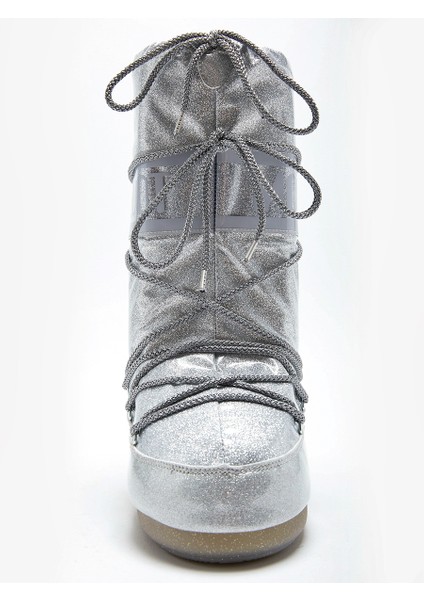 Kadın Bot (Kar) 80D1402850-H001 Moon Boot Icon Glitter Silver