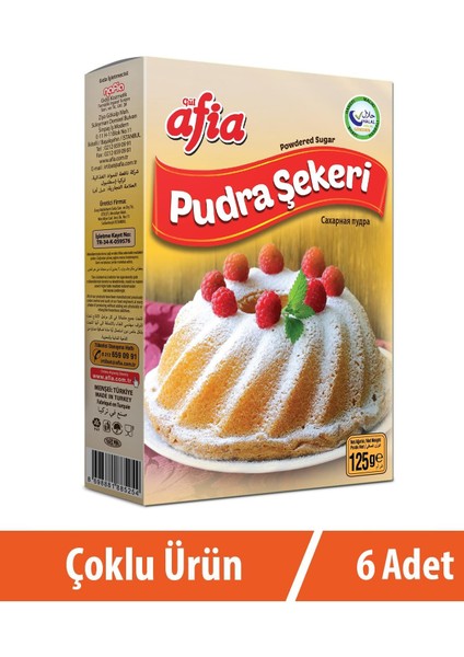 Pudra Şekeri 6x125 gr