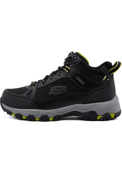 Selmen Mens Memory Foam Waterproof Leather Outdoor Boot Black Hafızalı Taban Su Geçirmez Deri Erkek Bot Siyah