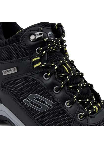 Selmen Mens Memory Foam Waterproof Leather Outdoor Boot Black Hafızalı Taban Su Geçirmez Deri Erkek Bot Siyah