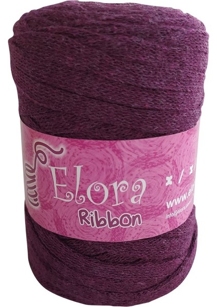 Mor Ribbon Örgü Ipi