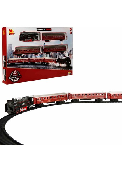 Işıklı Tren Seti 18 Parça