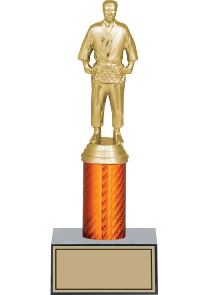 Judo-Karate Figürlü Kupa-Okul Kupası-Ödül Kupası-Turnuva Kupası 26 cm