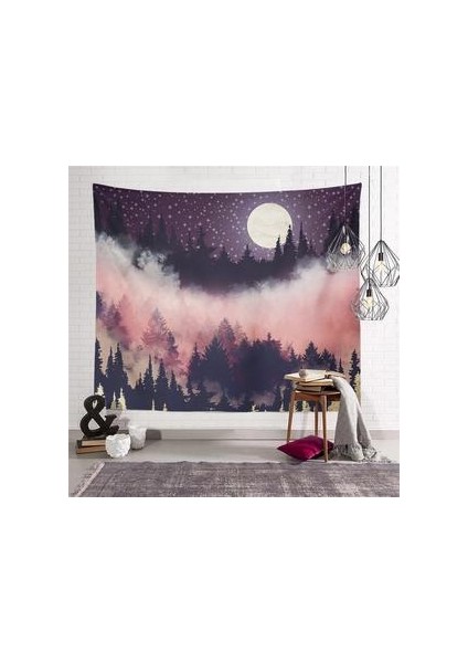 Doğa Peyzaj Goblen Duvar Asılı Estetik Trippy Hippi Goblenler Plaj Havlusu Şal Atmak Sac Ev Oda Dekor | Dekoratif Gobiyeller (Yurt Dışından) fiyatları