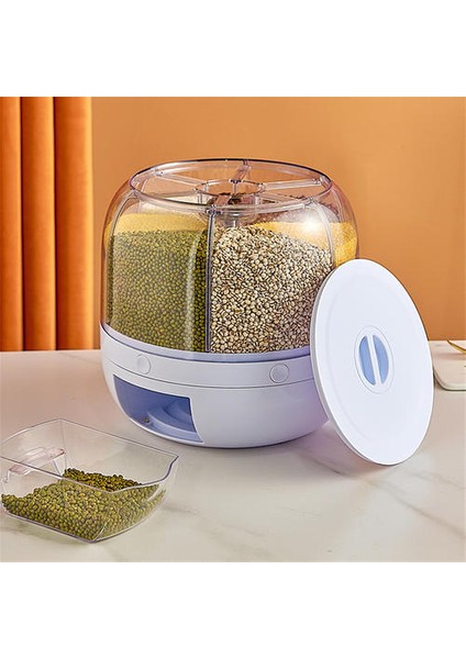 Abs+Evcil Pirinç Namlu, Mutfak Için Uygun Altı Noktalı Dönen Böcek Geçirmez Pirinç Tankı (Yurt Dışından) fırsatları