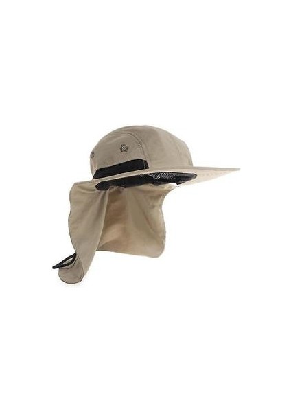 Açık Güneş Şapka Boyun Flap Boonie Şapka Balıkçılık Yürüyüş Safari Sun Brim Kova Bush Suncap (Yeşil) (Yurt Dışından)