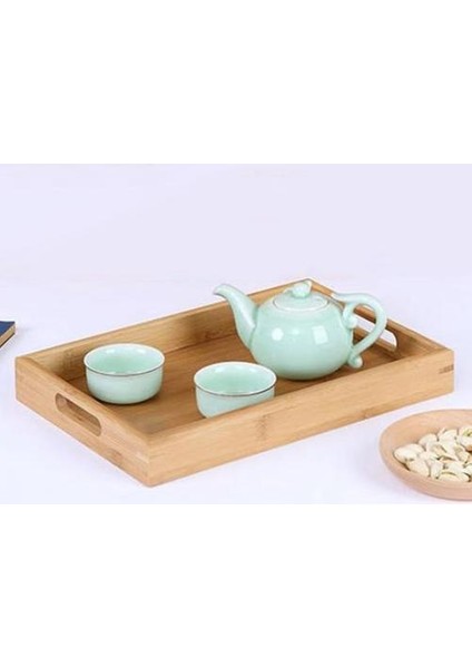 Ahşap Bambu Servis Tepsi Çay Bardağı Daire Tepsileri Meyve Tabağı Depolama Palet Plaka Dekorasyon Japon Gıda Dikdörtgen Plaka | Depolama Tepsileri (Ler) (Yurt Dışından) fiyatları