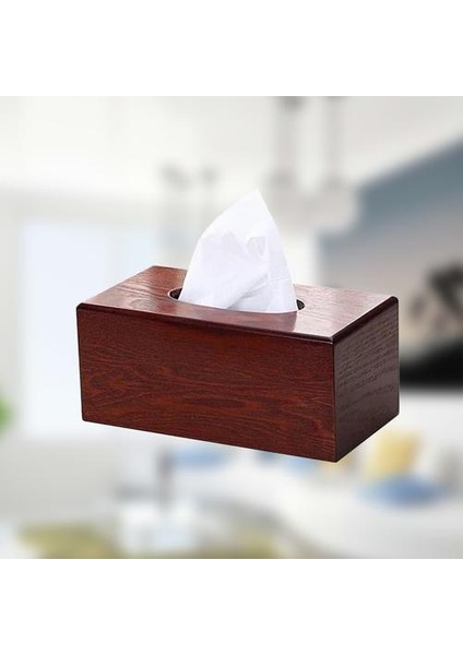 Yaratıcı Doku Kutusu Araba Kağıt Havlu Tutucu Masaüstü Peçete Saklama Kabı Ev Ofis 23X12X10.5 cm Doku Kutuları Için (Yurt Dışından)