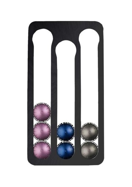 Nespresso Kahve Tutucu 17 Adet Kapsül Kupası Depolama Raf Coffee Pods Kule Raf Dönebilen Kahve Pods Depolama Rafları | Duvar Takımları Setleri (Yurt Dışından)
