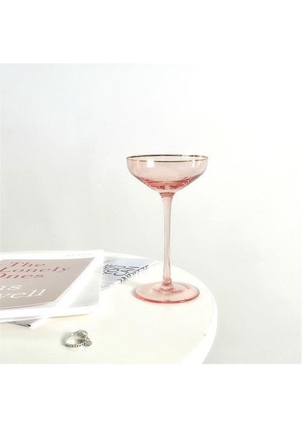 150 ml Iskandinav Tarzı Kurşun Ücretsiz Kristal Şarap Cam Altın Folyo Tatlı Şampanya Cam Tabak Kokteyl Kadeh Festivali Sanat Içme Seti | Kokteyl Cam (Yurt Dışından)