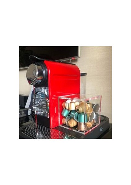 Kahve Pod Tutucu, Kapsüller Organizatör Temizle Akrilik Dispenser, Candy, Takı Depolama Için Kapaklı Şeffaf Kare Akrilik Konteyner | Sofra Takımları (Yurt Dışından) modelleri