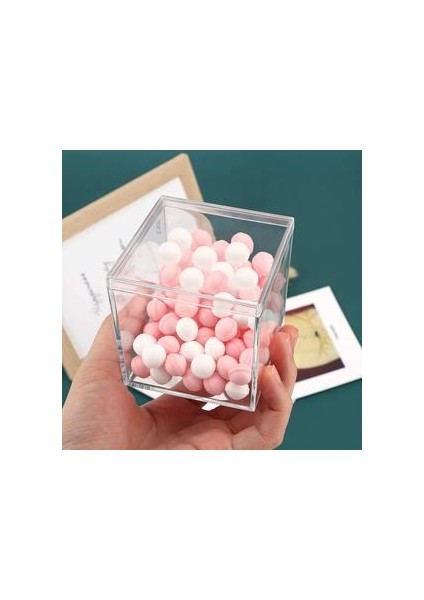 Kahve Pod Tutucu, Kapsüller Organizatör Temizle Akrilik Dispenser, Candy, Takı Depolama Için Kapaklı Şeffaf Kare Akrilik Konteyner | Sofra Takımları (Yurt Dışından) fırsatları