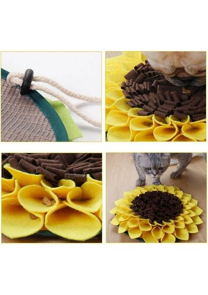Pet Ayçiçeği Oyuncakları, Koku Mat, Eden Anti-Eat, Enerji Eğitimi Battaniyesi (Yurt Dışından) modelleri