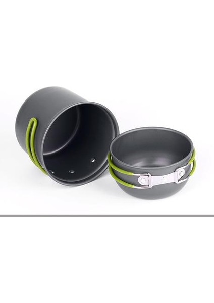Ultralight Kamp Tencere Eşyaları Açık Sofra Seti Yürüyüş Piknik Sırt Çantası Kamp Sofra Pot Pan 1 2 Kişilik | Açık Hava Tablosu (Yurt Dışından) fırsatları