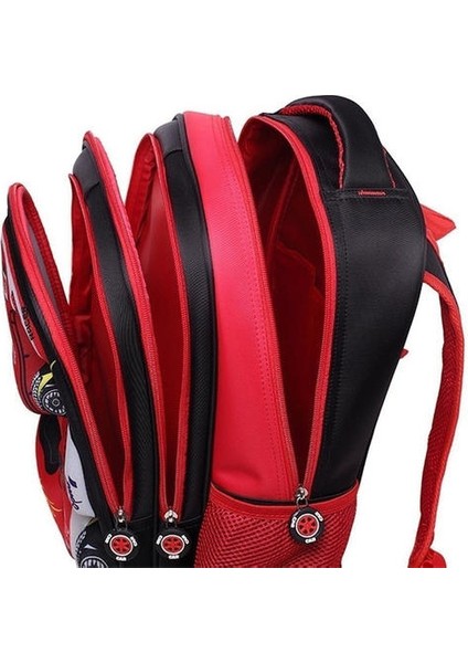 3D Suya Dayanıklı Erkek Sırt Çantası Sevimli Araba Karikatür Okul Kitap Çantası (Sarı) (Yurt Dışından) fiyatları