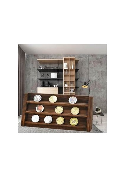 1 Stiller Para Ekran Standı Sikke Kılıfı Toplayıcı Ahşap Sikke Depolama Rafları Tahsil Paraları Tutucu Ekran Albümü Para Kılıf | Dekoratif Raflar (Yurt Dışından) fırsatları