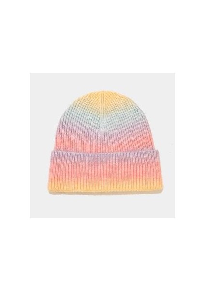 Moda Kravat Boya Örme Şapka Kış Yün Skullies Beanies Kadın Erkek Casual Hip Hop Caps | Erkekler Skullies & Amp;kasket (Yurt Dışından)