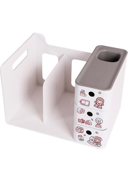 Office Çok Fonksiyonlu Depolama Kutusu Için Çekmece Tipi Plastik Saklama Kutusu (Yurt Dışından)