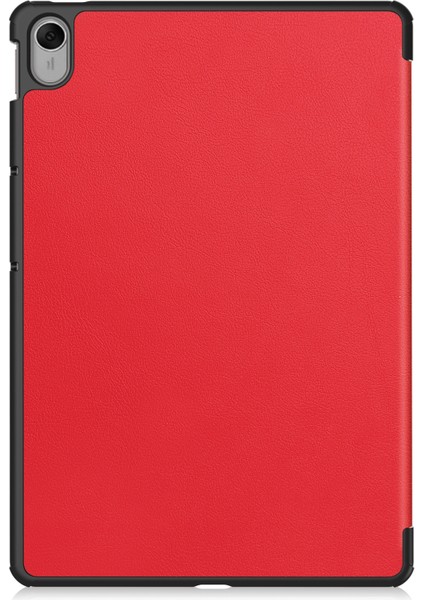 Huawei Matepad 11.5 2023 Kırmızı Için 3 Katlı Tutucu Tablet Kılıfı (Yurt Dışından)