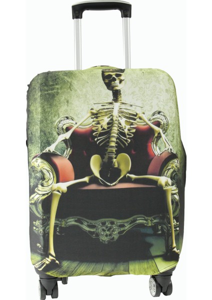 131 Bone King Valiz / Bavul Kılıfı - 131 Bone King