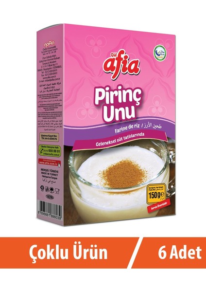 Pirinç Unu 6x150 gr