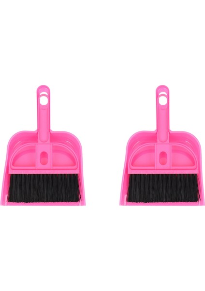 2x Mini Araba Klavye Temizleme Çırpma Süpürge Faraş Seti (Yurt Dışından)