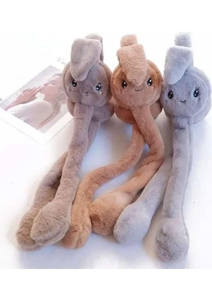 Peluş Oynar Mekanizmalı Tavşan Kulaklık modelleri