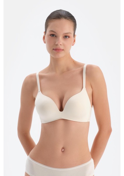 Ekru 1127KC Balensiz Soft Sütyen