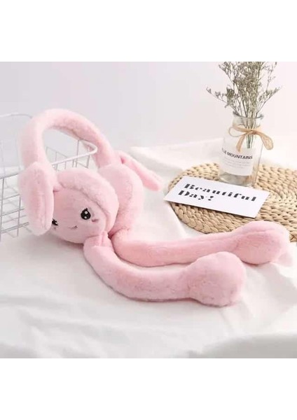 Peluş Oynar Mekanizmalı Tavşan Kulaklık modelleri
