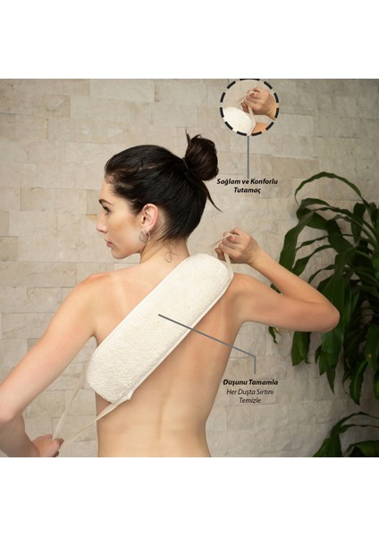 Banyo Tamamlayıcı Set, Vücut, Sırt ve Yüz Peeling, Kadın & Erkek modelleri