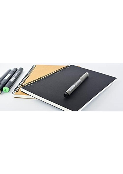Kraft Kapaklı 2'li Kareli Defter