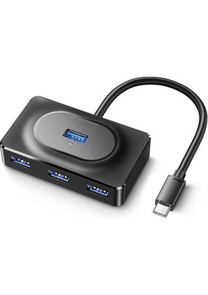 Jasoz 30CM 4in1 Type-C To USB Çoğaltıcı Hub Type-C To 4x Usb3.0 Mouse Yazıcı Klavye Okuyucu