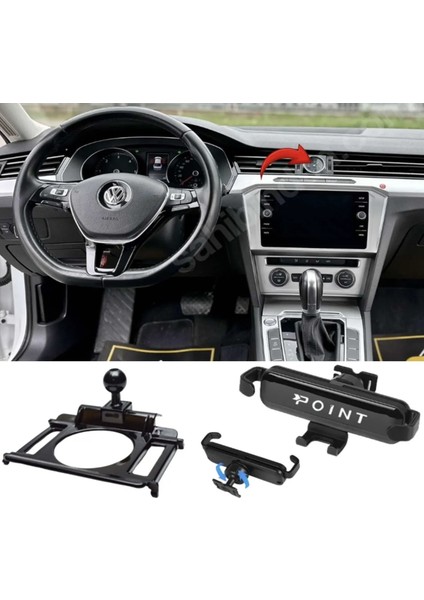 Volkswagen Passat B8 Araca Özel Telefon Tutacağı 2015-2018 ONTA86