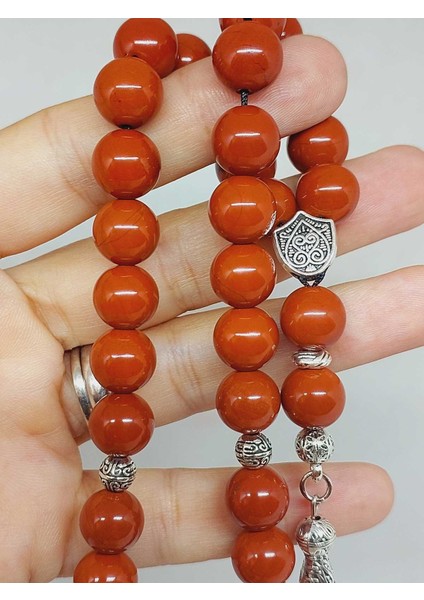 Jasper Taşı Kırmızı 33LÜK Tesbih 10MM (9790) fiyatları