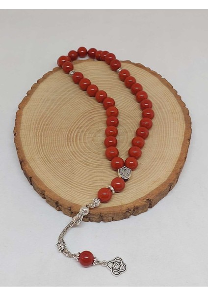 Jasper Taşı Kırmızı 33LÜK Tesbih 10MM (9790) fırsatları