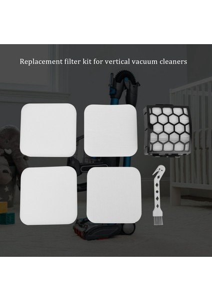 NV602UK NV602UKT NV702UK NV702UKT Dikey Elektrikli Süpürgeler Için Yedek Filtre Seti (Yurt Dışından)