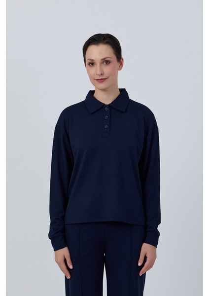 Polo Yaka Sweatshirt 082