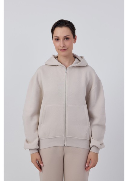 Fermuarlı Basic Ziphoodie 078