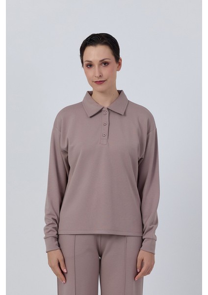 Polo Yaka Sweatshirt 082