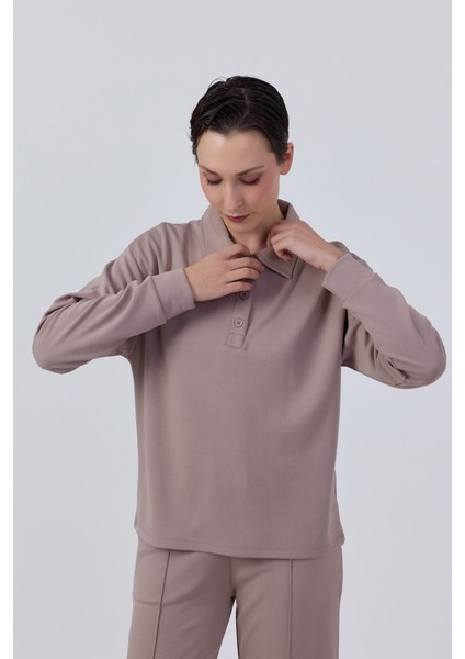 Polo Yaka Sweatshirt 082 indirimleri