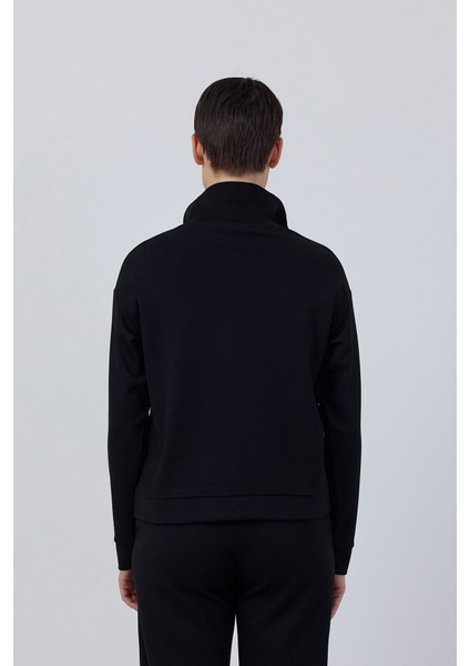 Yaka Fermuar Detaylı Sweatshirt 084