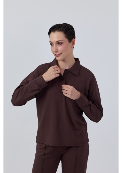 Polo Yaka Sweatshirt 082
