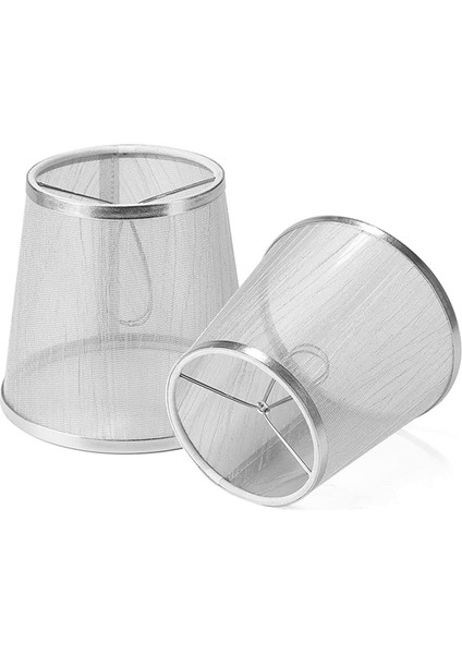 4'lü Paket Klipsli Tül Avize Abajur Küçük Dik Duvar Mum Işığı Abajur (Gümüş) (Yurt Dışından) fiyatları