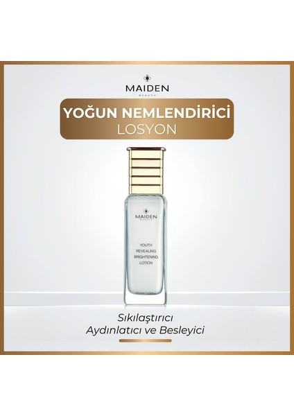 Aydınlatıcı, Besleyici, Sıkılaştırıcı Vücut ve Cilt Için Yoğun Nemlendirici Losyon 100 ml