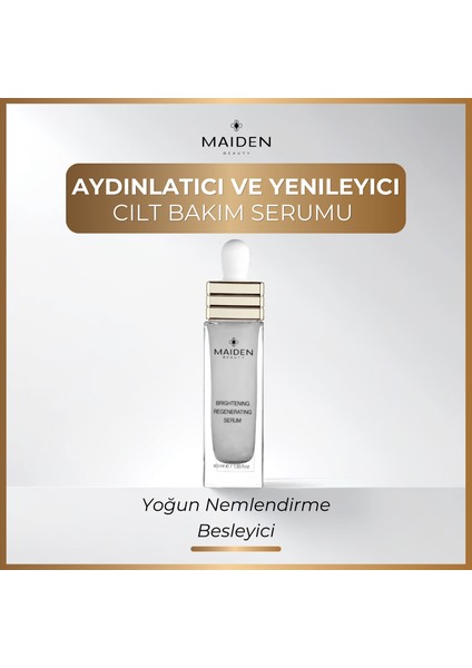 Aydınlatıcı, Cilt Tonu Eşitleme, Nemlendirici Niacinamide Cilt Bakım Serum 40 ml