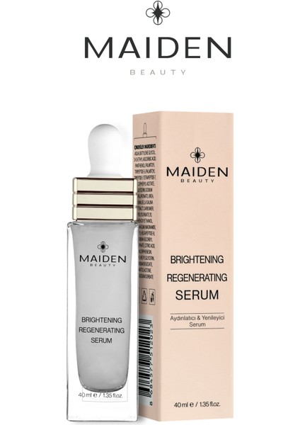 Aydınlatıcı, Cilt Tonu Eşitleme, Nemlendirici Niacinamide Cilt Bakım Serum 40 ml